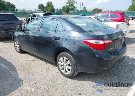 2014 Toyota Corolla Le из США, поврежденный, VIN 2T1BURHE8EC127660